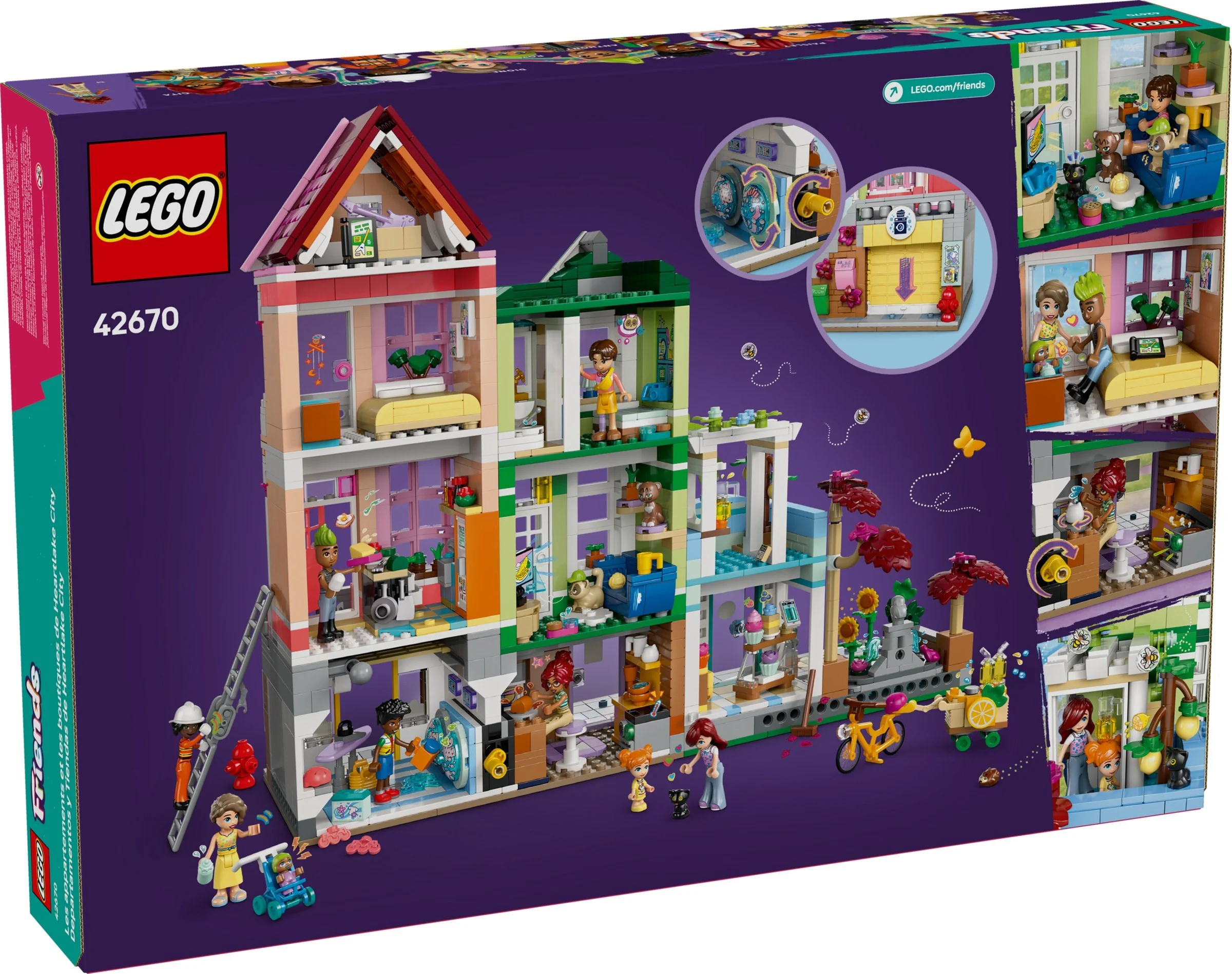 Heart Lake Leisure Square 乐高 LEGO 42670 image 2