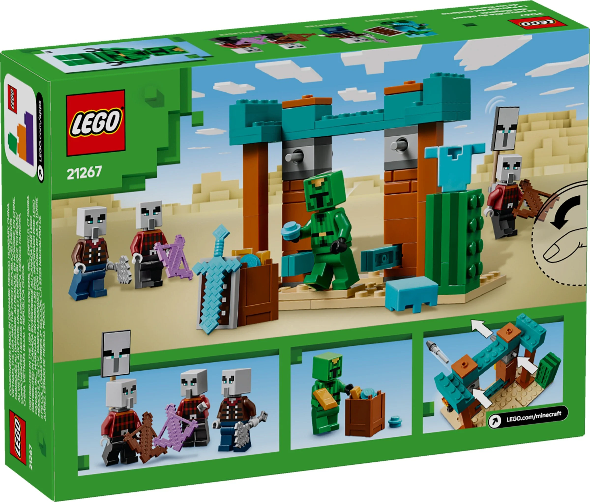 Desert patrol of the affected villagers 乐高 LEGO 21267 image 2