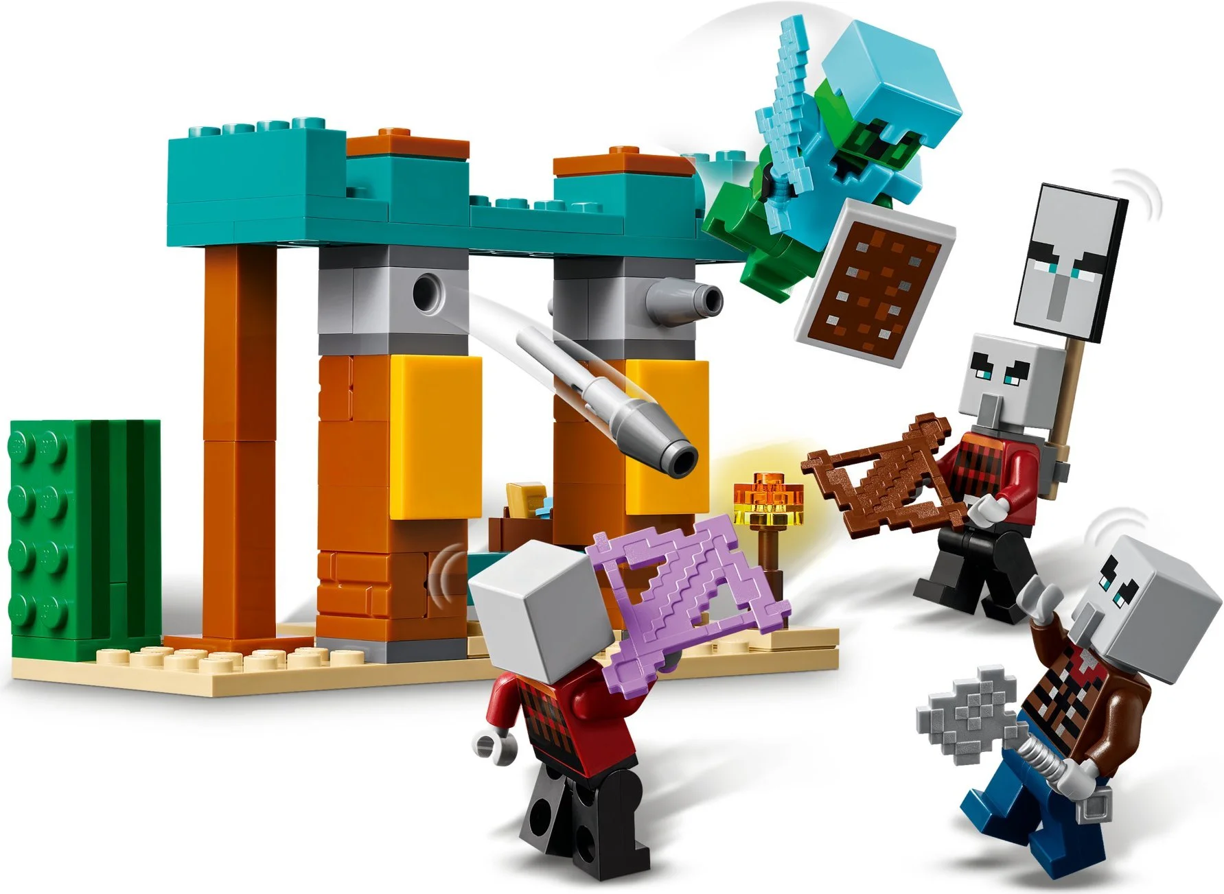 Desert patrol of the affected villagers 乐高 LEGO 21267 image 3