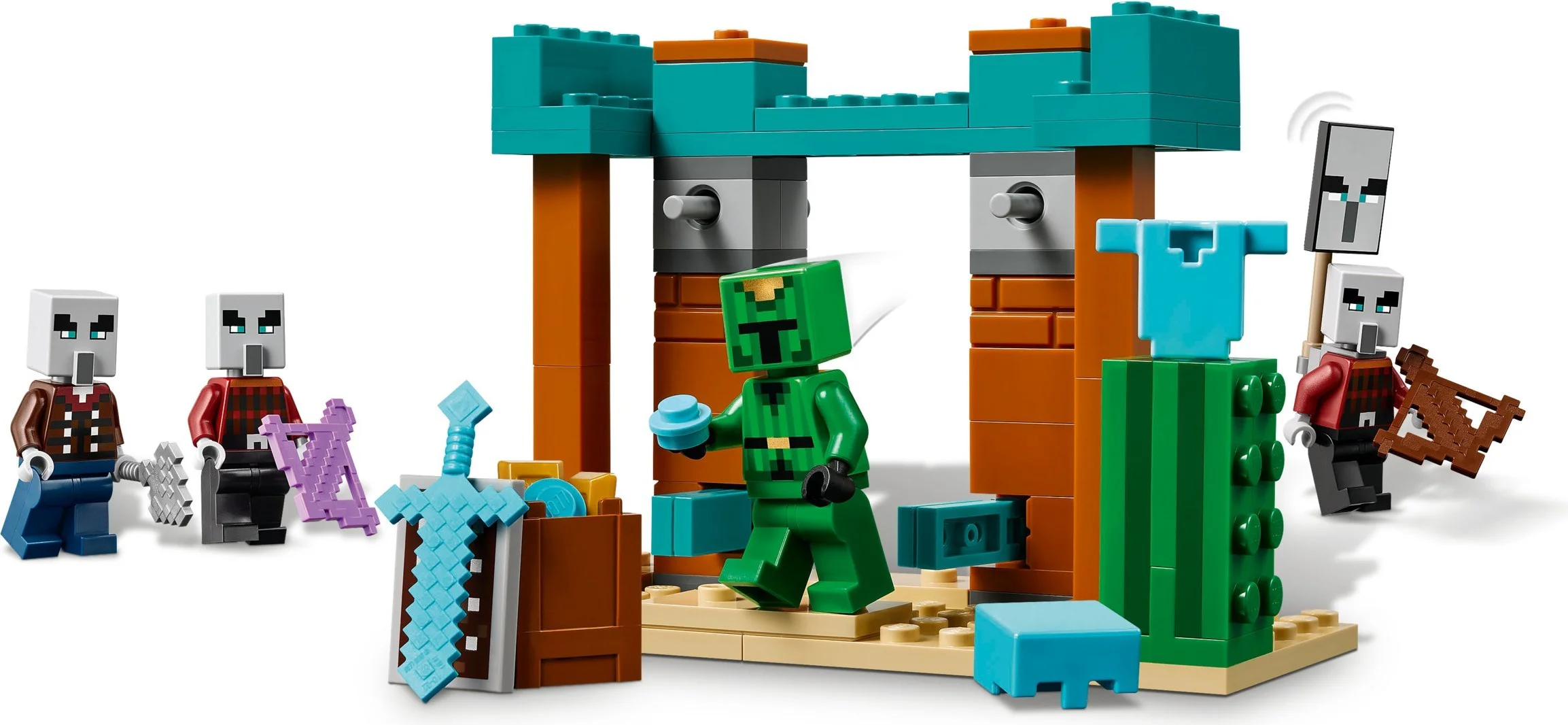Desert patrol of the affected villagers 乐高 LEGO 21267 image 5