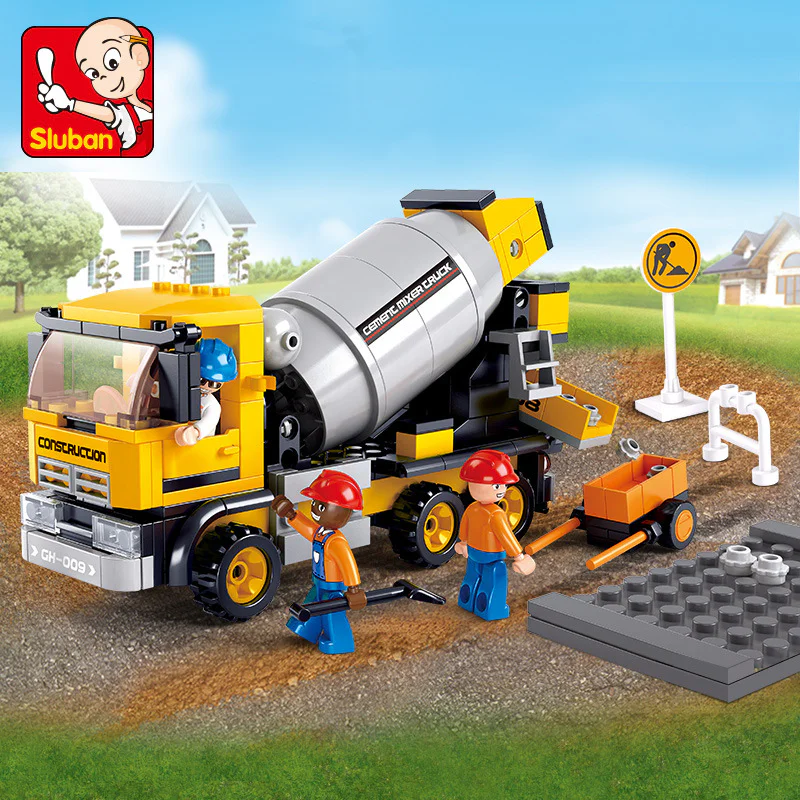 Engineering: Cement blender 小鲁班 Sluban M38-B0550