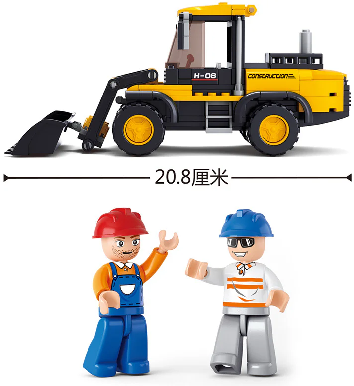 Project: Forklift 小鲁班 Sluban M38-B0538 image 2