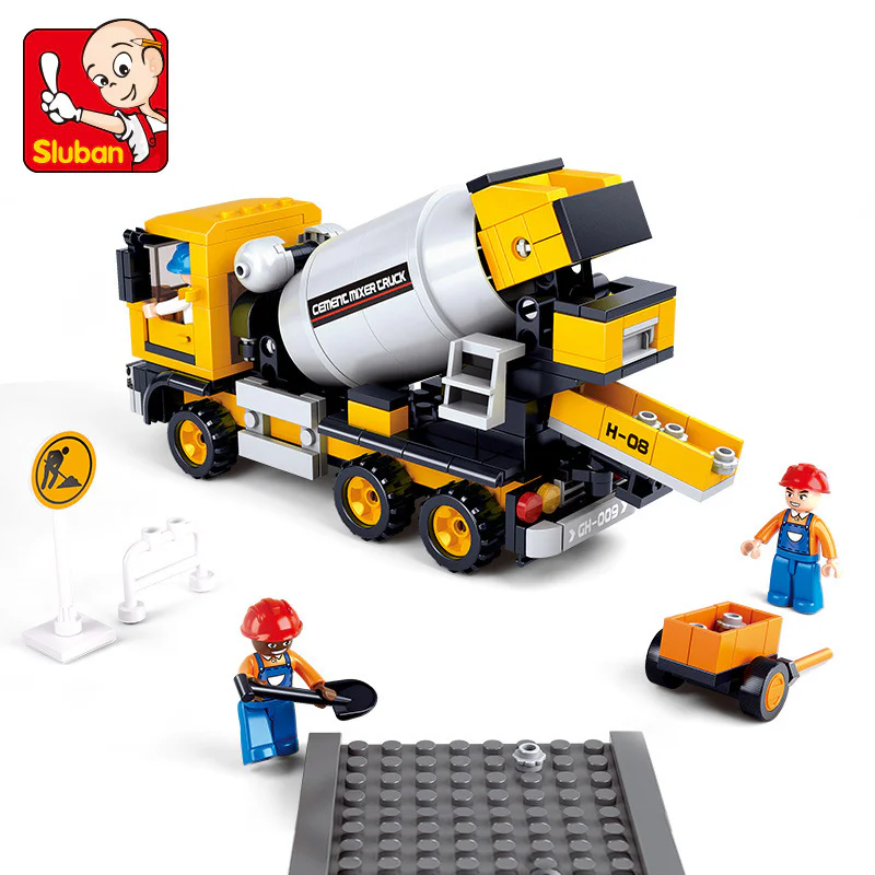 Engineering: Cement blender 小鲁班 Sluban M38-B0550 image 1