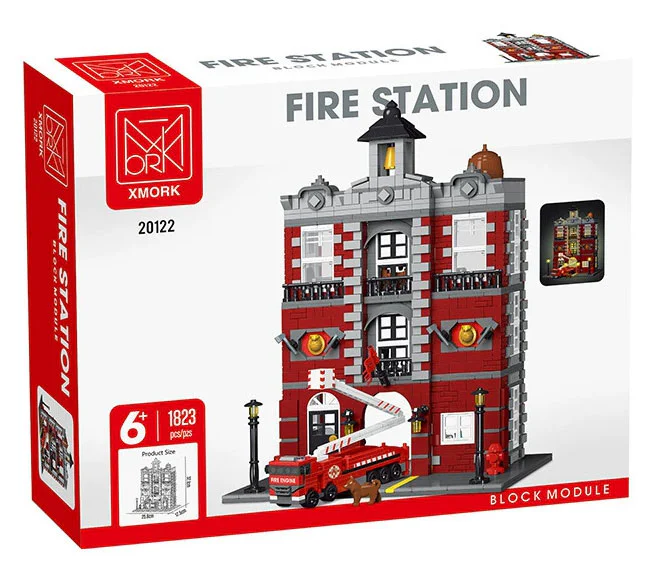 Retro Fire Department 型玩模客 MORKMODEL 20122 image 1