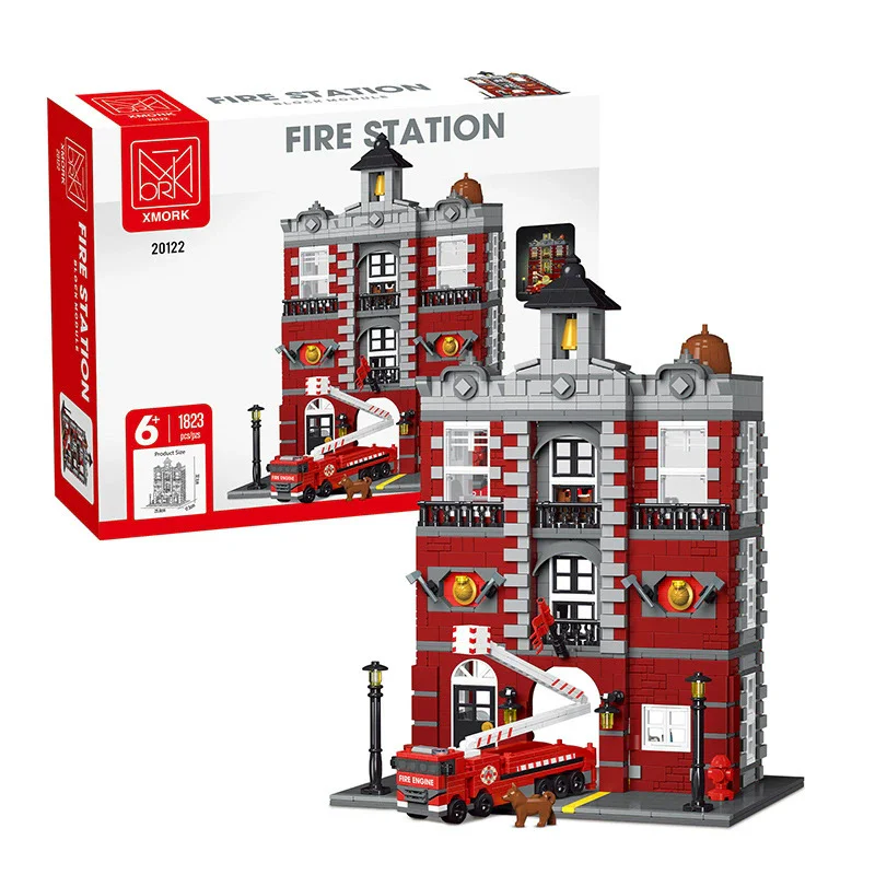 Retro Fire Department 型玩模客 MORKMODEL 20122 image 2