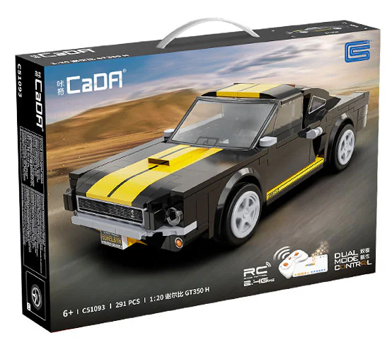 SHELBY GT350H PROGRAMMING DOUBLE MODE REMOTE-CONTROLLED CAR 1:20 咔搭 CaDA/双鹰 DoubleE C51093 image 1