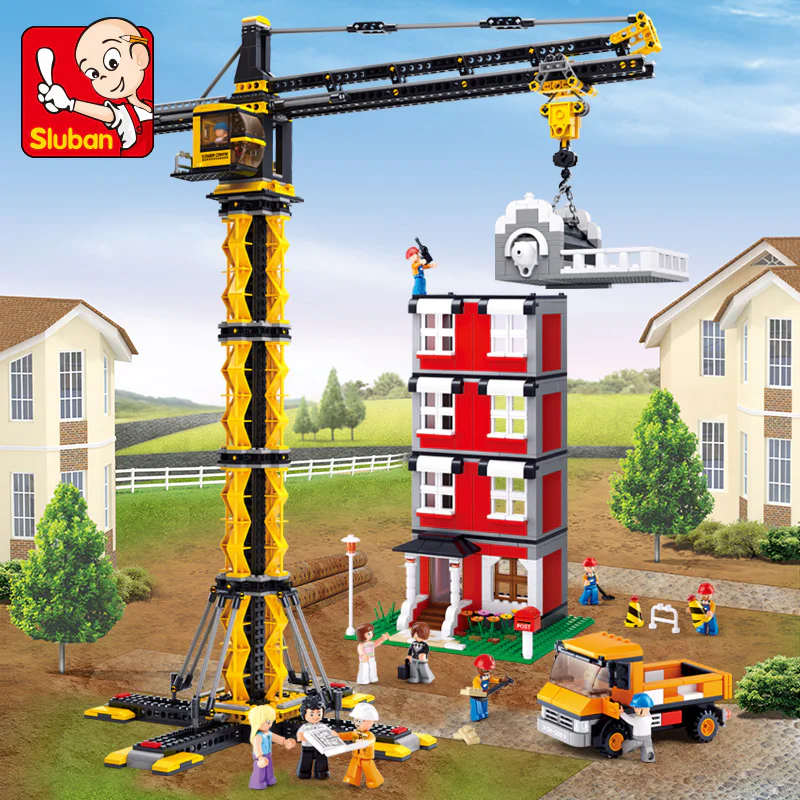 Project: Tower crane 小鲁班 Sluban M38-B0555