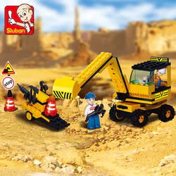 Simulation of cities: excavators
