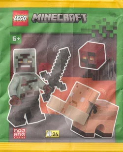 Orc Warrior with Baby Hoglin and Magma Cube