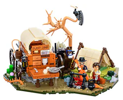 West: Cowboy camp