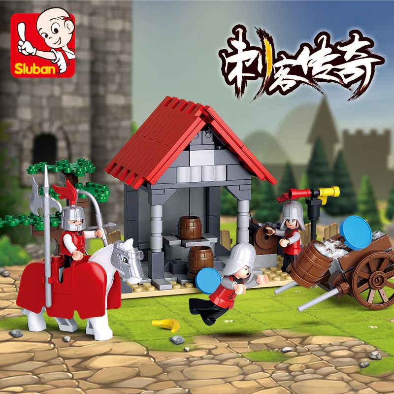 Assassin legend: water supply 小鲁班 Sluban M38-B0613