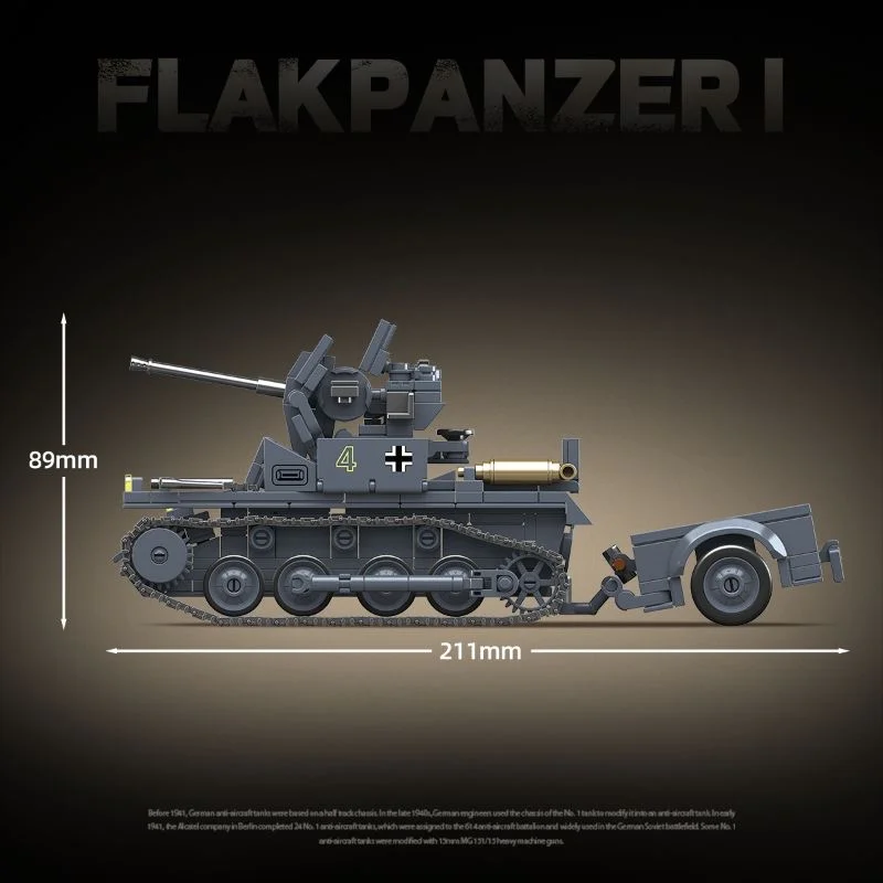 Anti-aircraft tank No. 1 全冠 QUANGUAN 100299 image 6