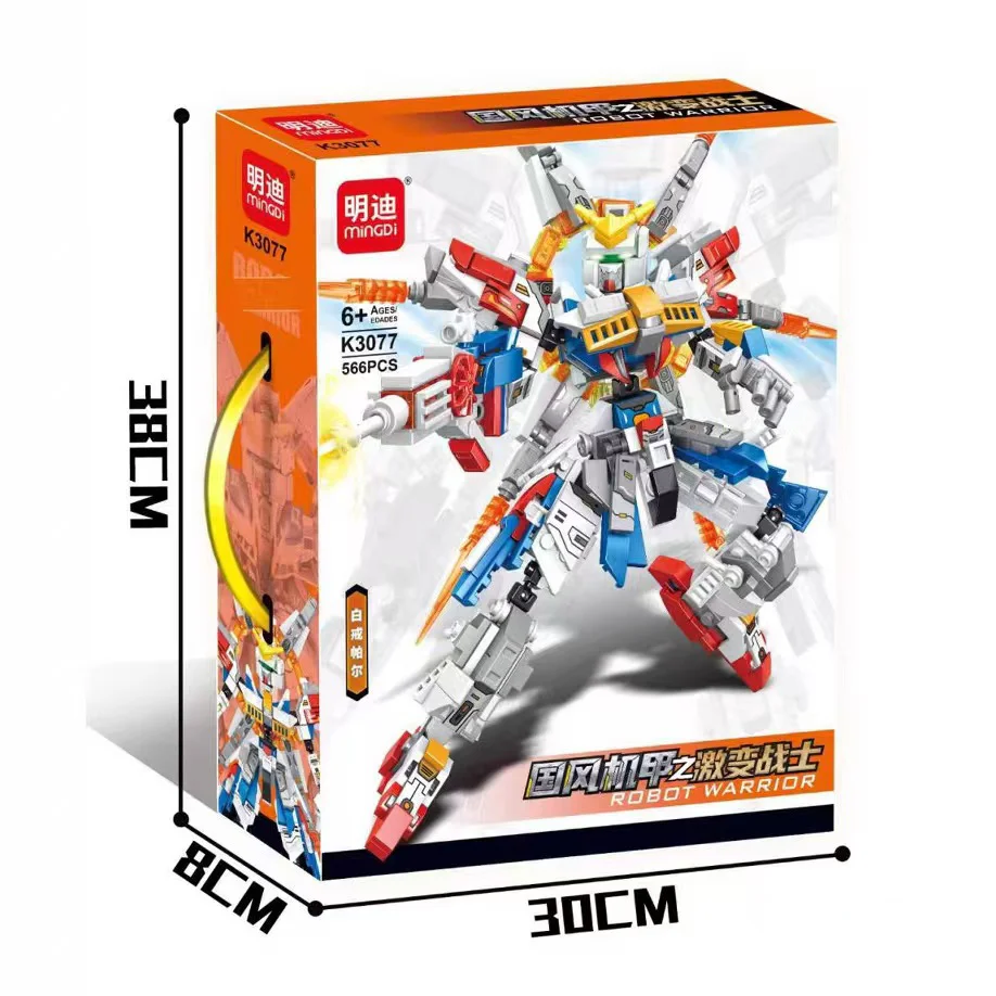 National Wind Machine Armored Fighter: White Ring Par 明迪 minGDi/磊宝 LEIBAO K3077