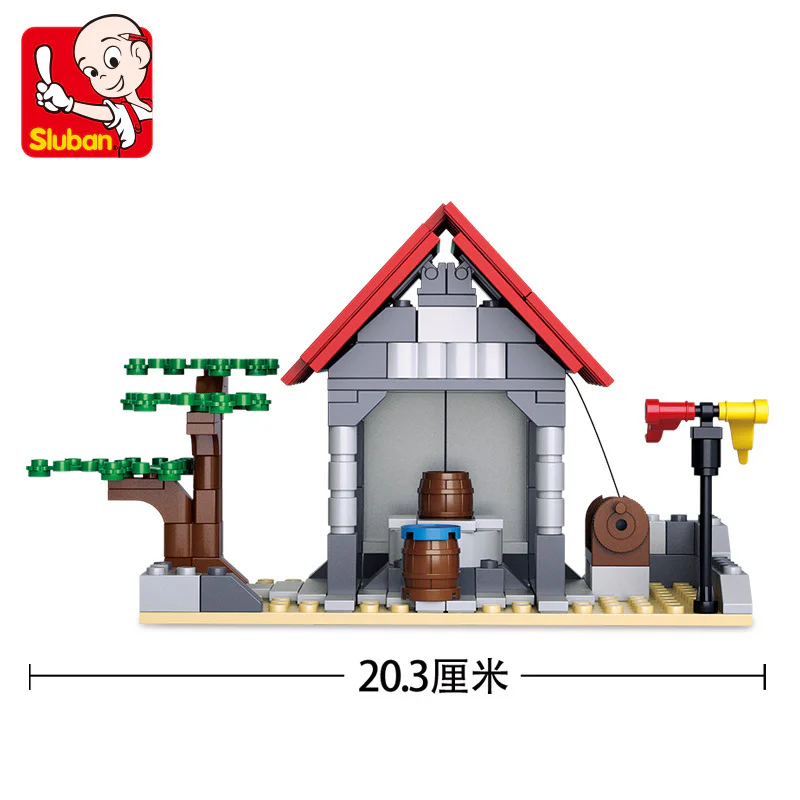 Assassin legend: water supply 小鲁班 Sluban M38-B0613 image 2