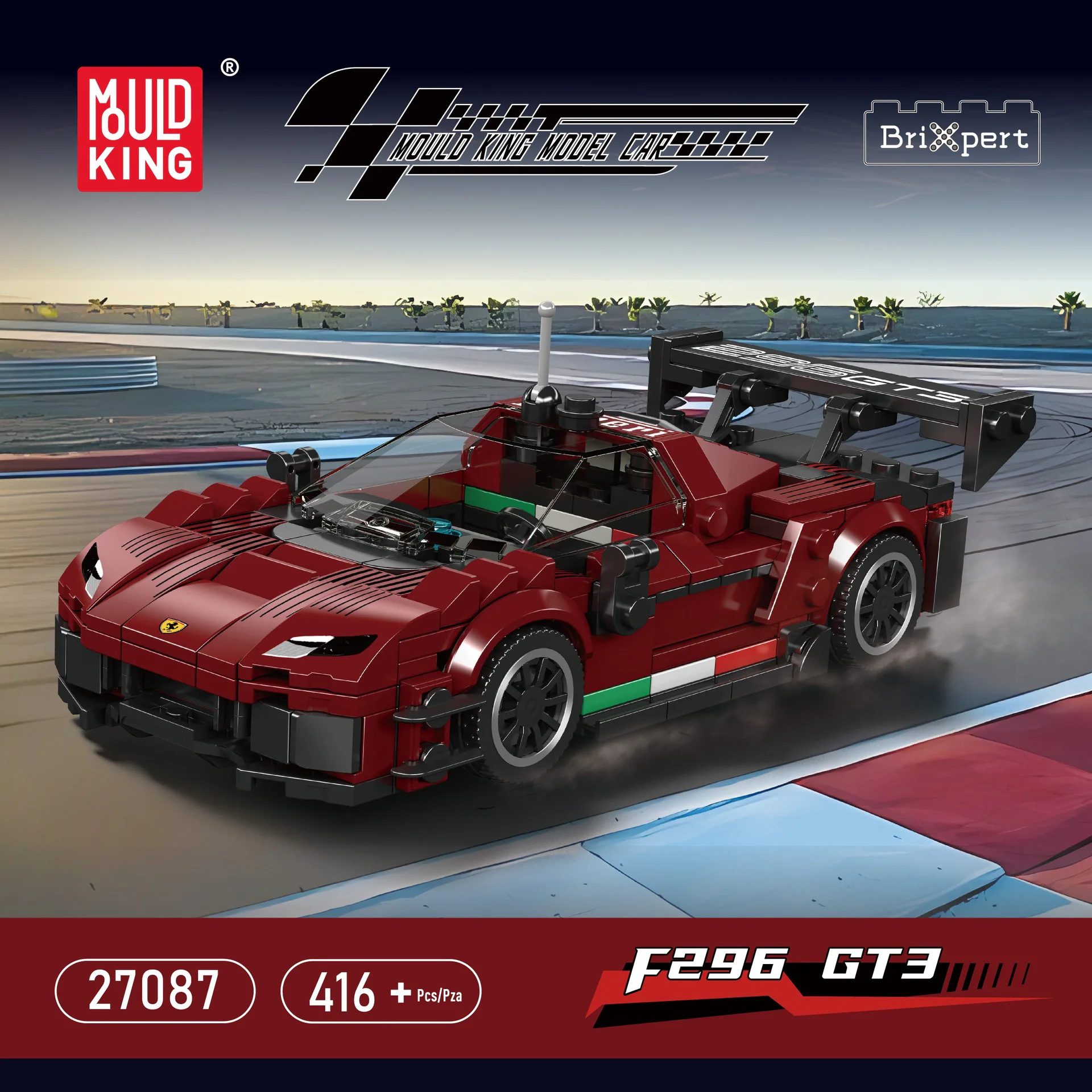 F296 GT3 OVERRUN 宇星模王 MOULDKING 27087