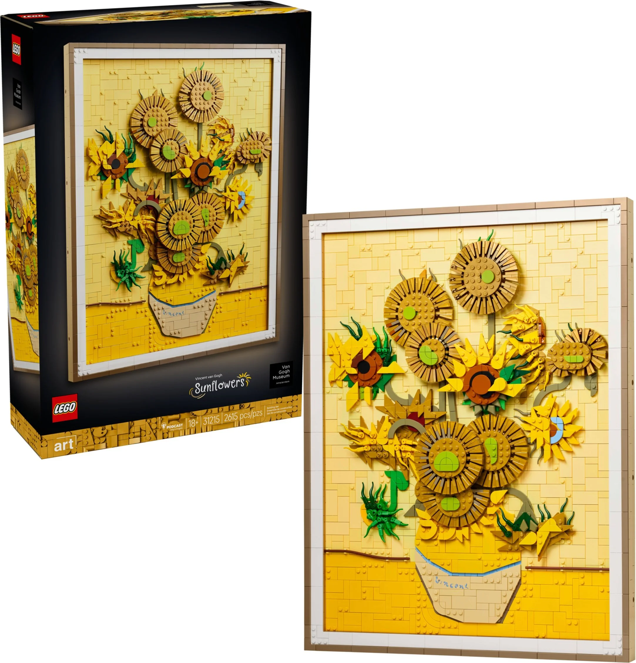 Vincent Van Gogh -- Sunflower 乐高 LEGO 31215 image 1