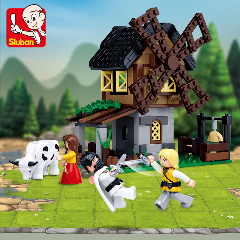 The Legend of Assassins: Windmills 小鲁班 Sluban M38-B0617