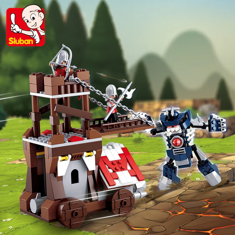 The Legend of the Assassin: Force the attacker 小鲁班 Sluban M38-B0619