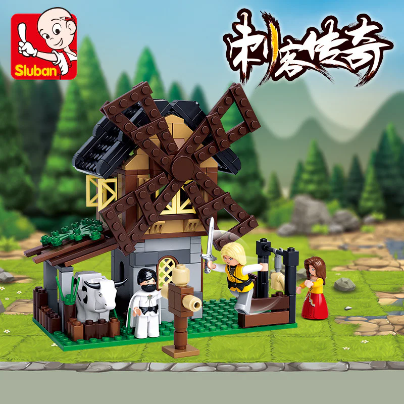 The Legend of Assassins: Windmills 小鲁班 Sluban M38-B0617 image 1