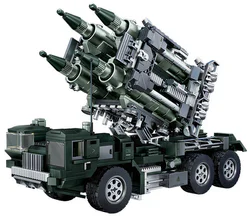 Bomb-proof missile vehicle