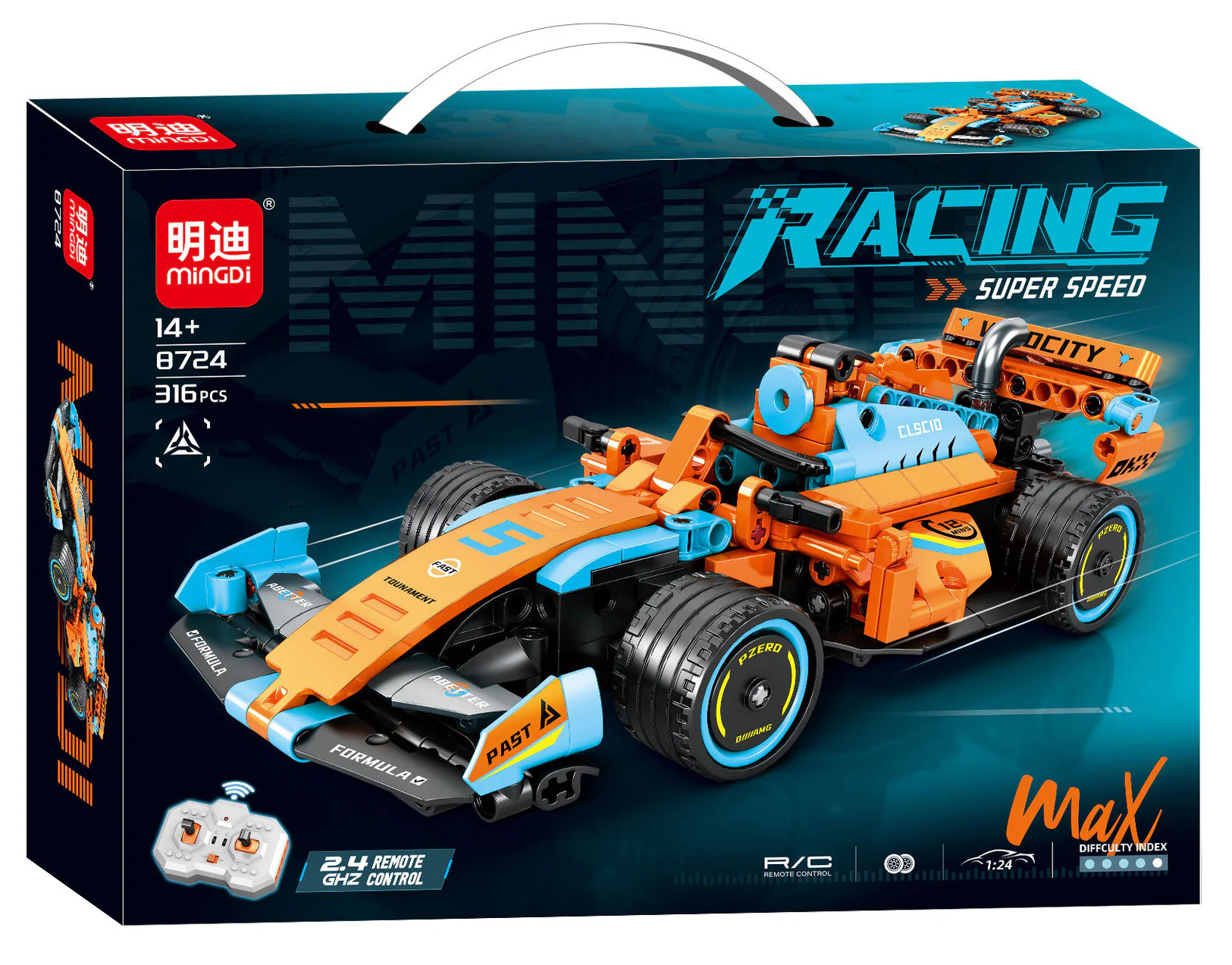 Orange remote control 明迪 minGDi/磊宝 LEIBAO 8724