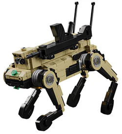 A mechanical wolf