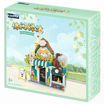 Teddy Bear Recreation Station: Teddy Café 开智 KAZI/高博乐 GBL KD99054 image 1