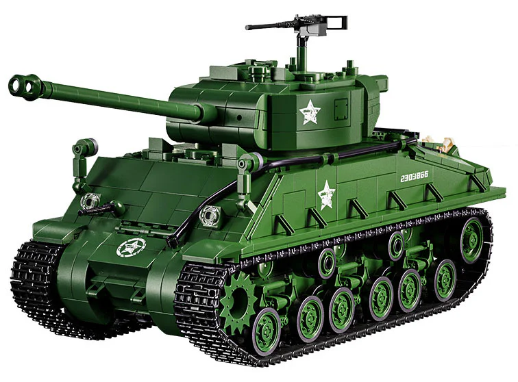M4 SHERMAN MEDIUM TANK 乐毅积木 97010