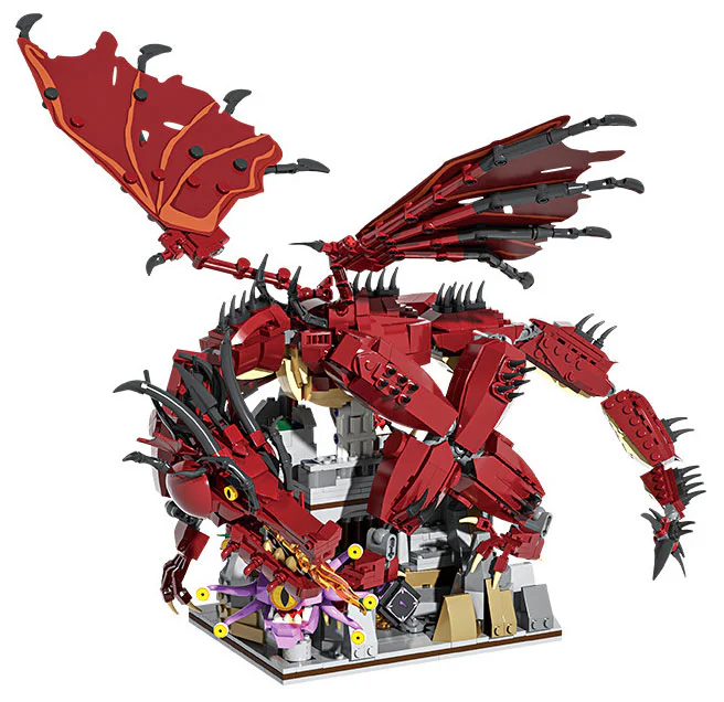 Dragons and Underground City: Red Dragons 砖悦Xbert 66122