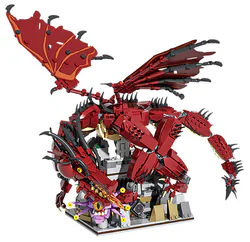Dragons and Underground City: Red Dragons
