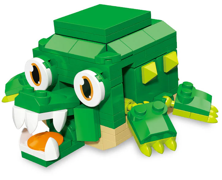 Zoo for fun of animal folding: crocodiles 杰星 JIESTAR 59153