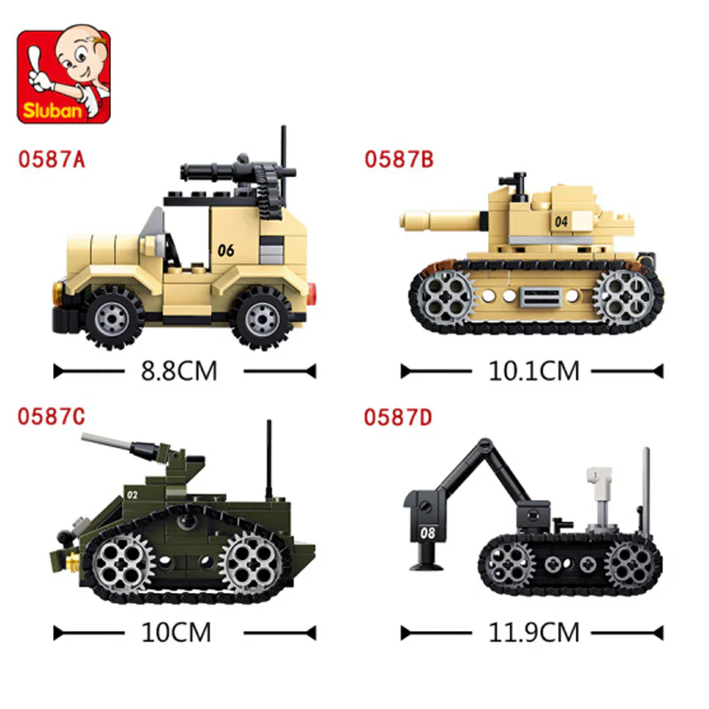 Special Task Force: Eight-Combination Wolf Brigade 小鲁班 Sluban M38-B0588 image 5