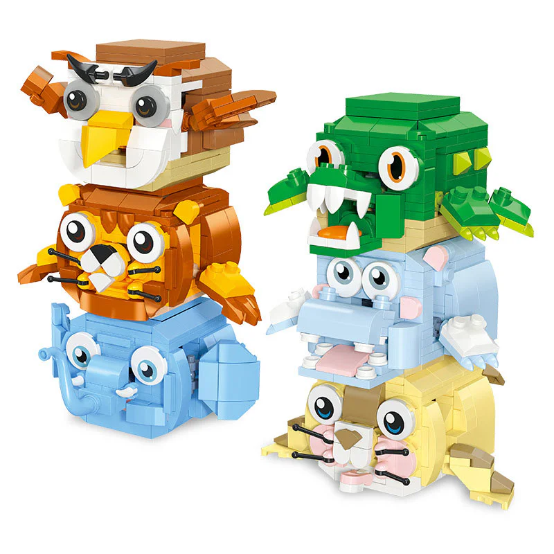 Zoo for fun of animal folding: crocodiles 杰星 JIESTAR 59153 image 4