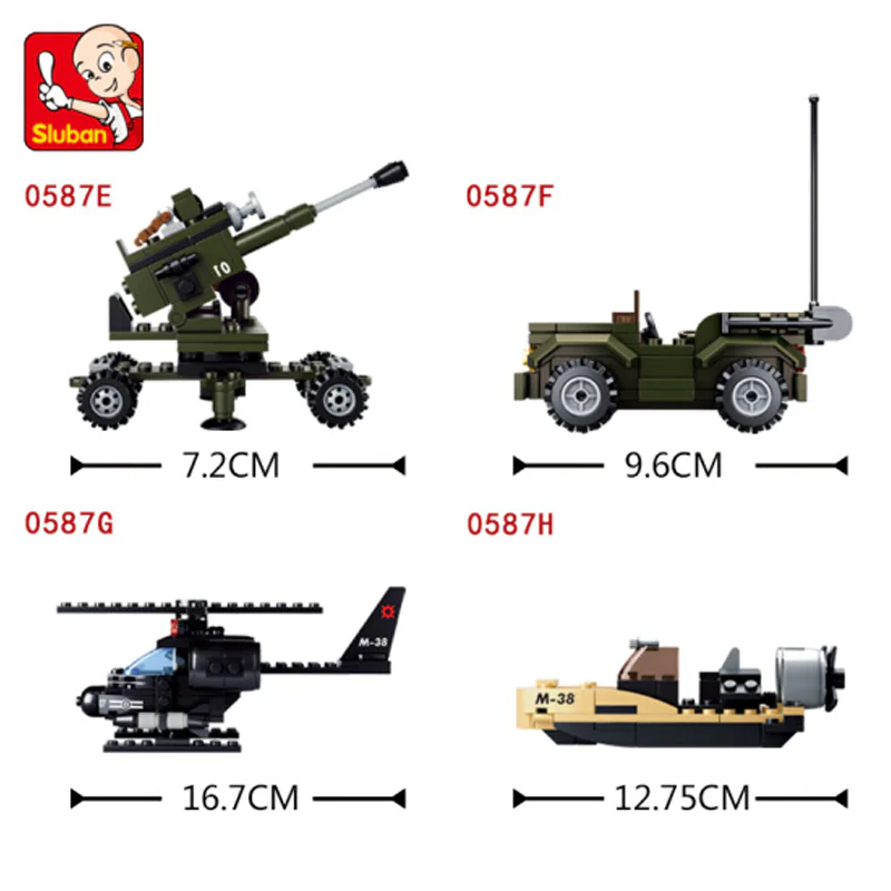 Special Task Force: Eight-Combination Wolf Brigade 小鲁班 Sluban M38-B0588 image 8