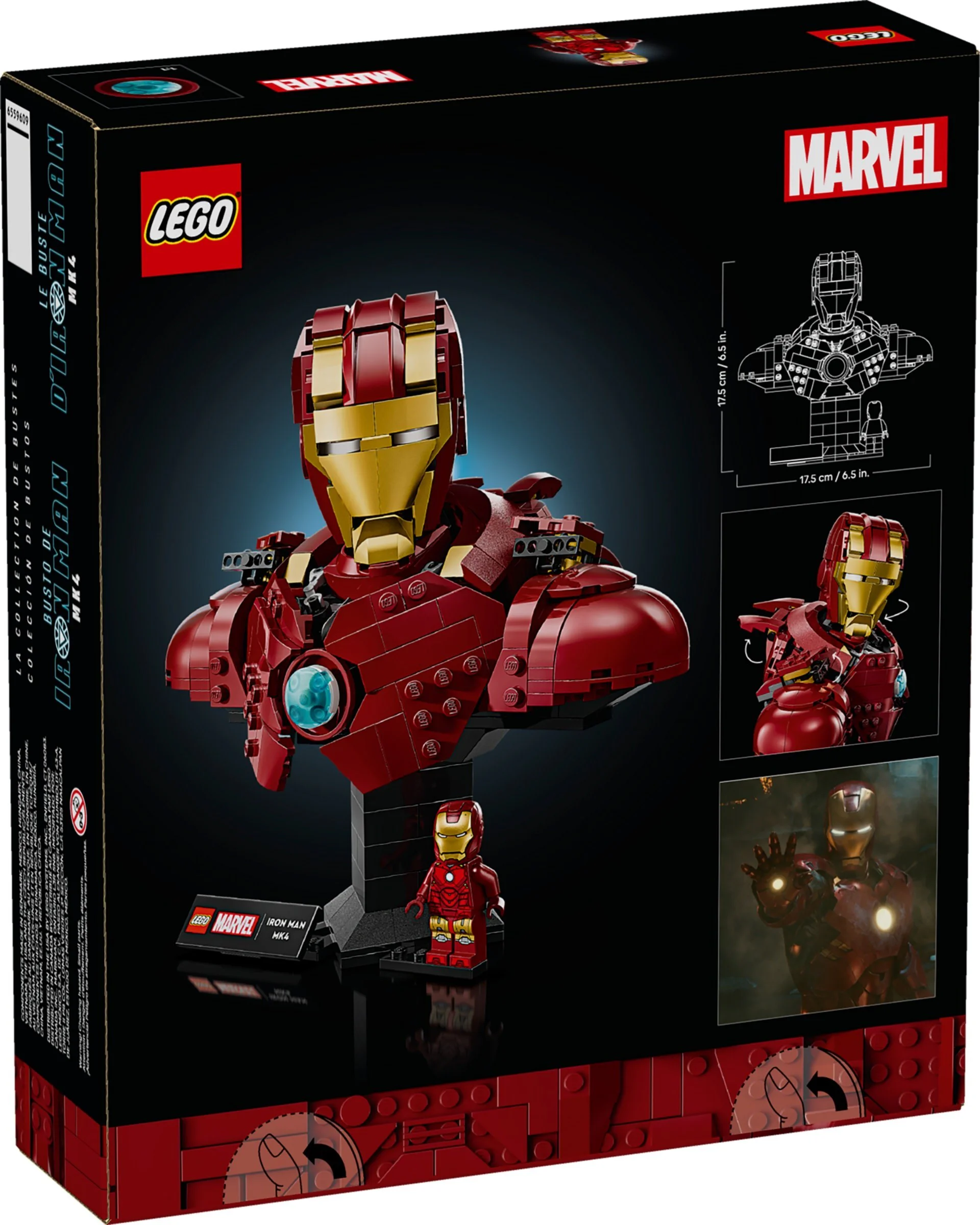 IRON MAN MK4 CHEST 乐高 LEGO 76327 image 2