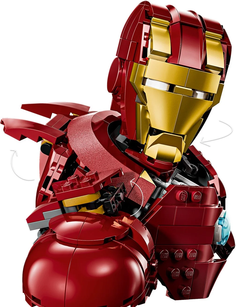 IRON MAN MK4 CHEST 乐高 LEGO 76327 image 4