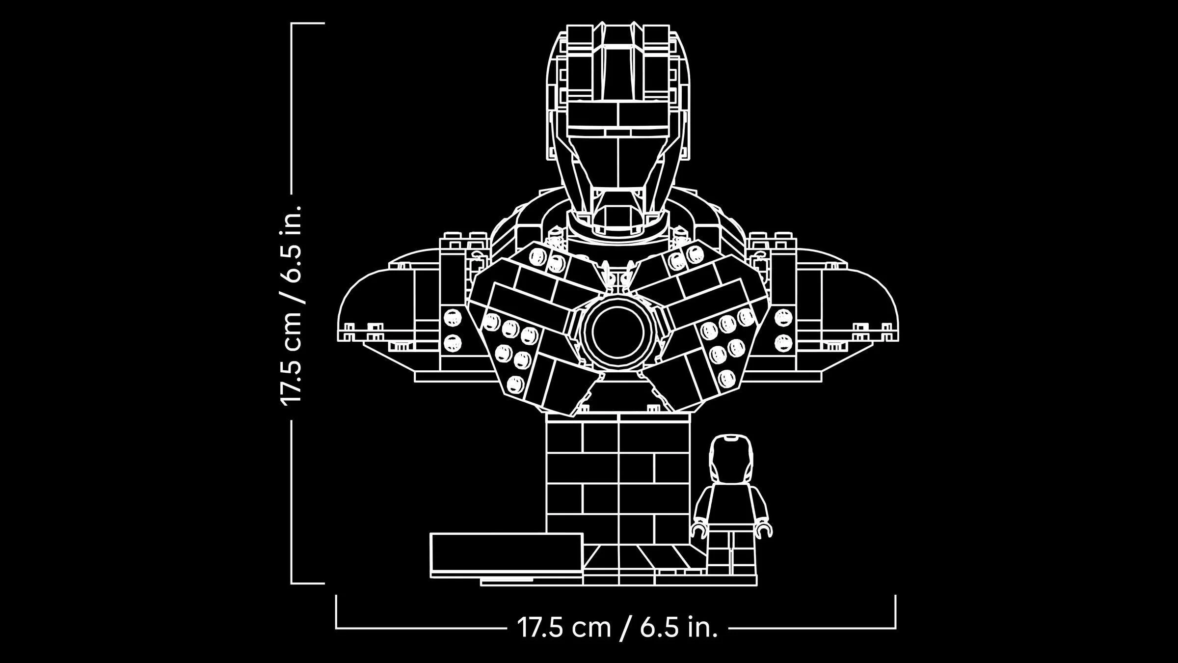 IRON MAN MK4 CHEST 乐高 LEGO 76327 image 10