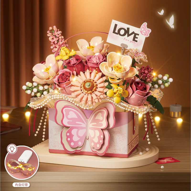 Fantasy butterflies box 俐智LOZ 1967 image 1