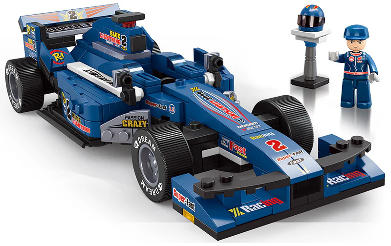 EQUATOR II: BLUE LIGHT F1 1:24 小鲁班 Sluban M38-B0353