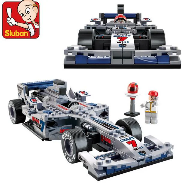 EQUATOR II: SILVER ARROW F1 RACE 1:24 小鲁班 Sluban M38-B0352 image 1