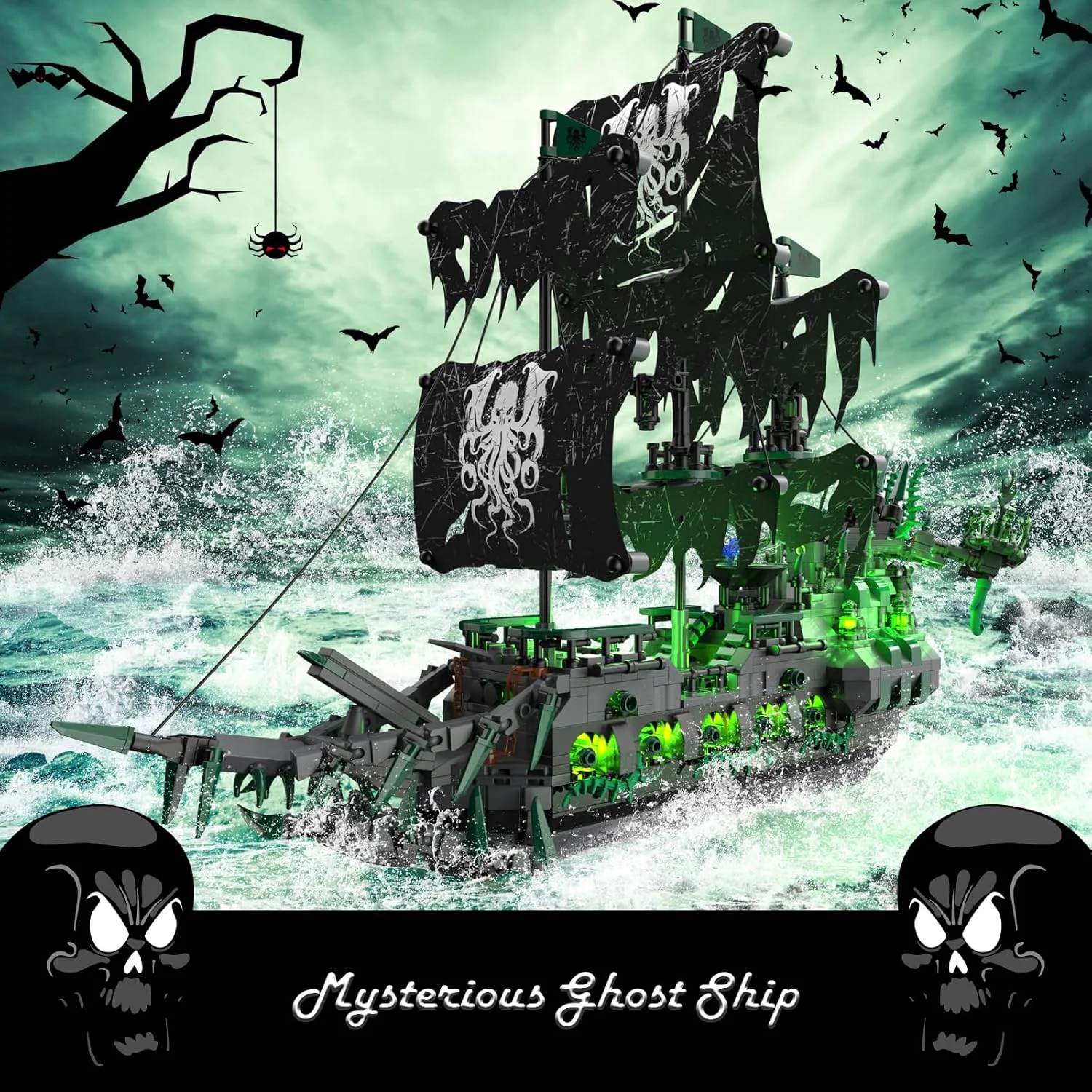 The flying Dutch pirate ship, the ghost ship JMBricklayer 40114 image 2