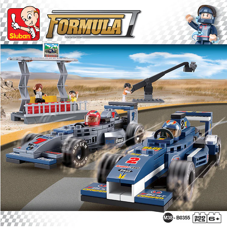 Formula Racing II: F1 Car Team 小鲁班 Sluban M38-B0355
