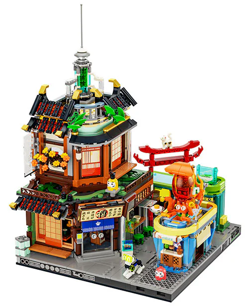 Sabourpunk: The back alley in the winehouse Amazing Brick F9073