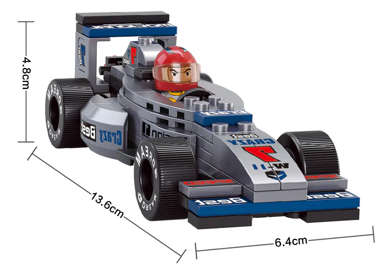 Formula Racing II: F1 Car Team 小鲁班 Sluban M38-B0355 image 2