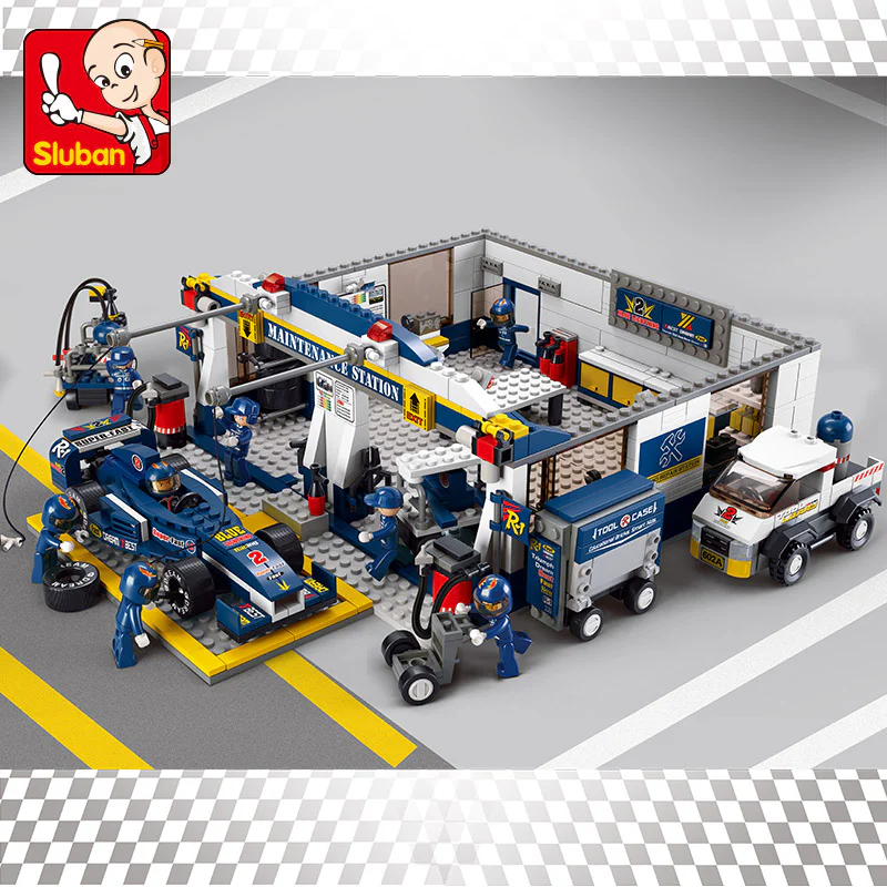 EQUATOR II: TRACK MAINTENANCE STATION 小鲁班 Sluban M38-B0356 image 1