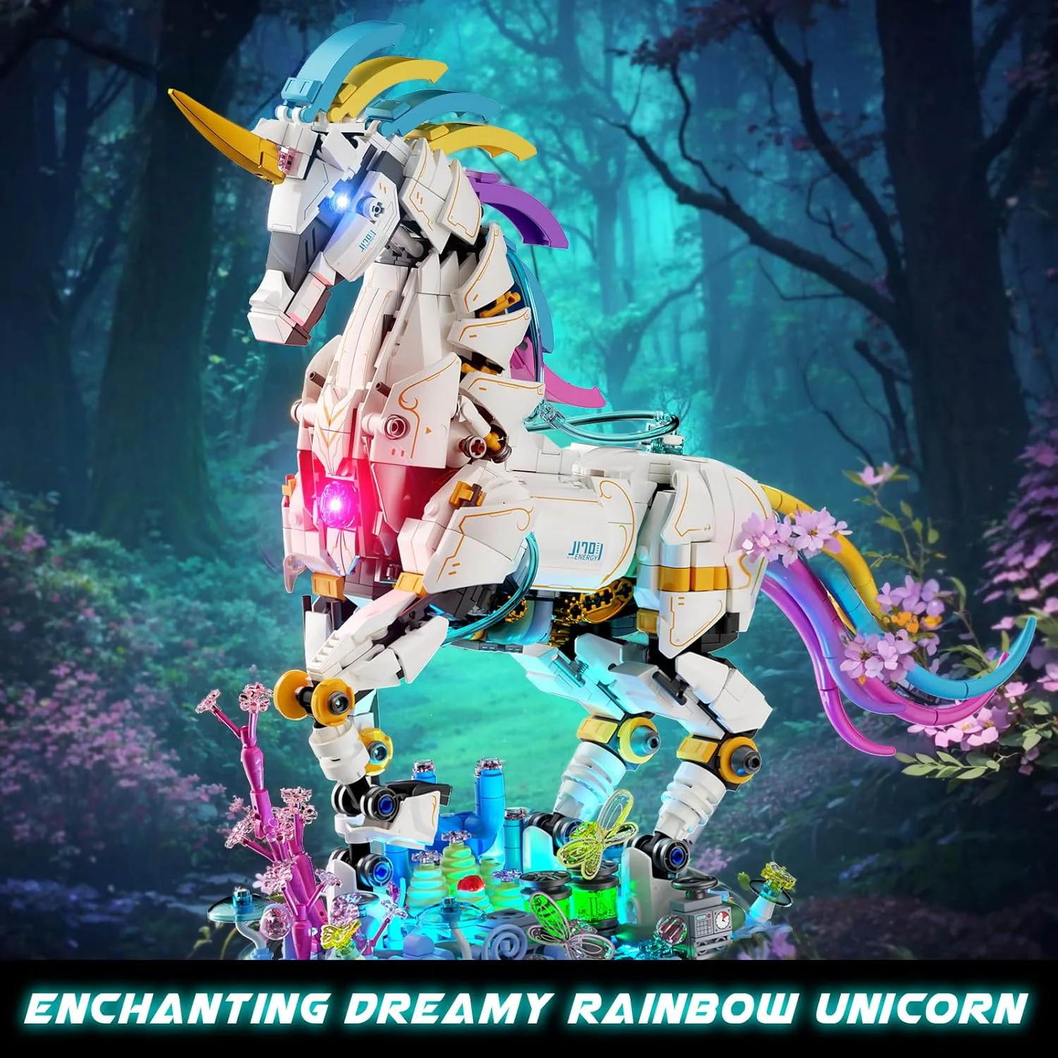 Rainbow Unicorn JMBricklayer 70008 image 2