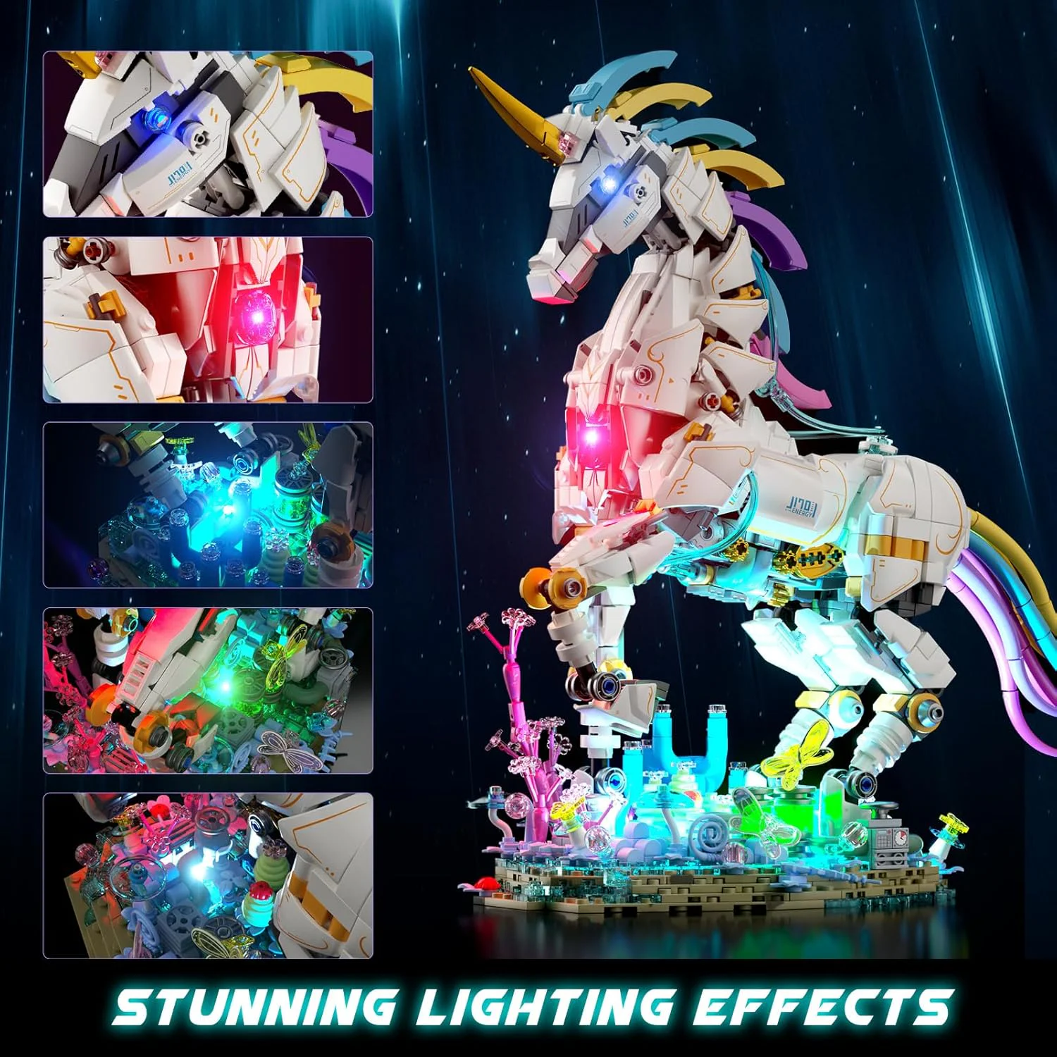 Rainbow Unicorn JMBricklayer 70008 image 3