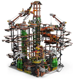 Dinosaur factory rolls water
