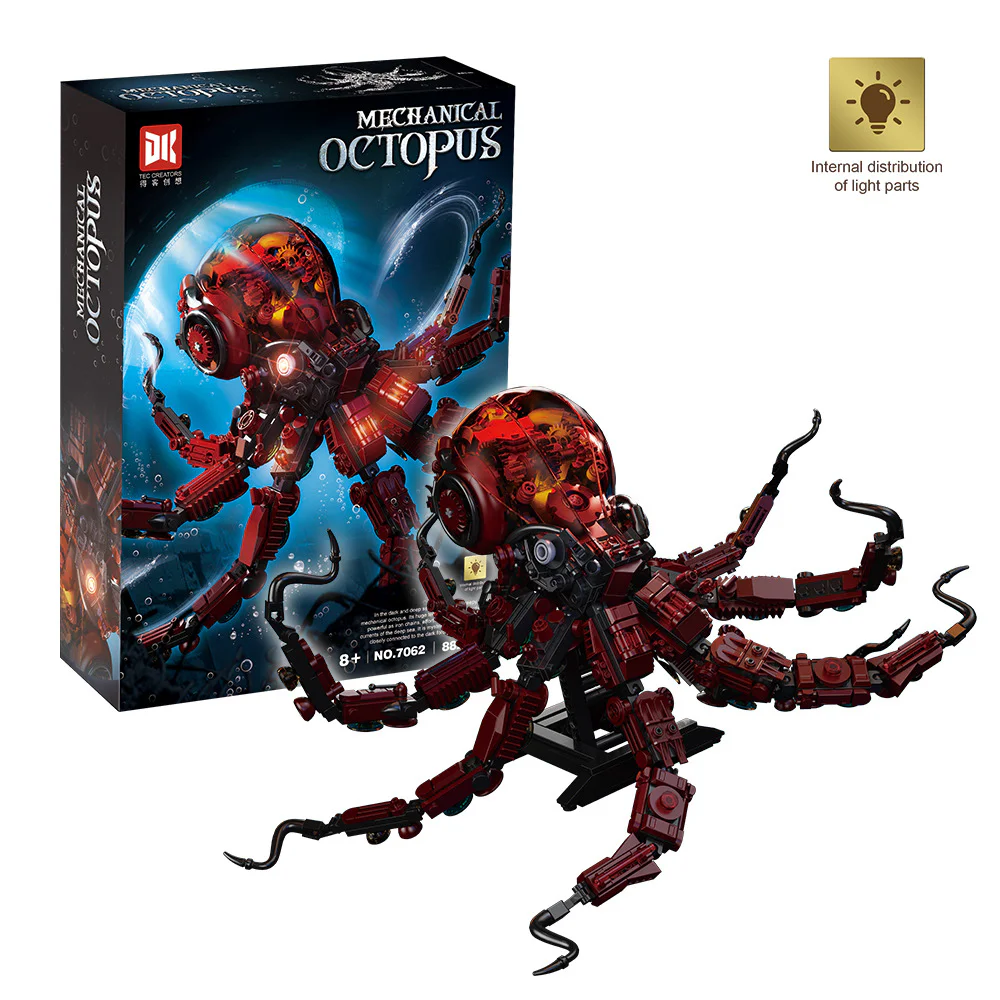 Mechanical octopus 得客创想 DK 7062 image 1