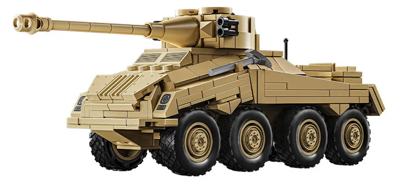 Heavy armoured vehicle, Sd. Kfz.234 乐毅积木 66075